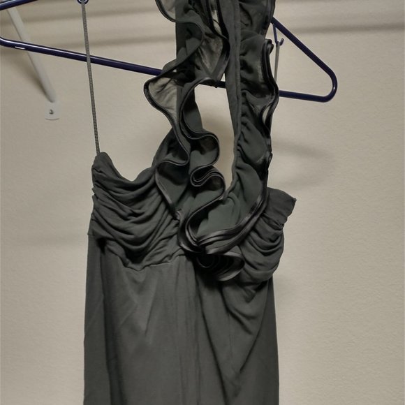 Express Tops - Express ruffle halter